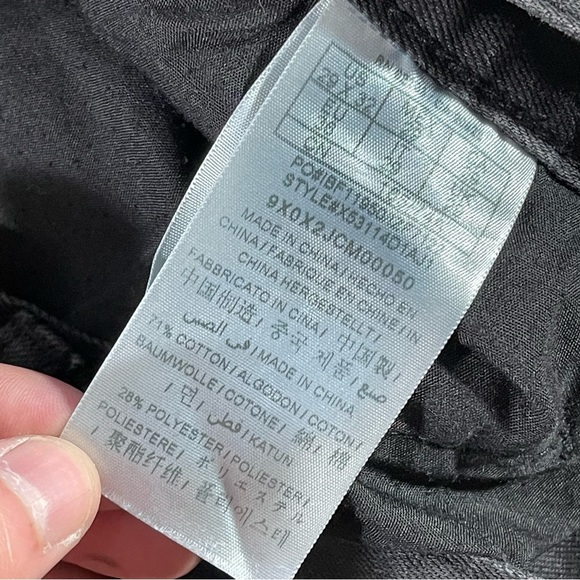 Guess Ultra Slim McCrae Fit Black Pants Size 29x32 - Picture 4 of 9